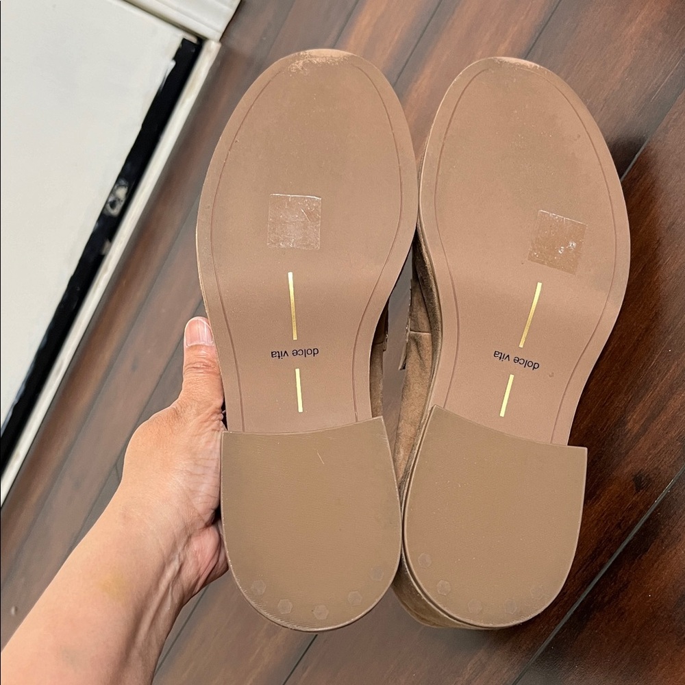 Dolce Vita Women's Yanni Tailored Block-Heel Chunky Platform Loafers size 10 New - Picture 8 of 9